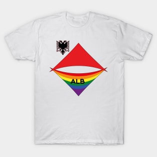 Albania  pride flag T-Shirt